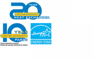 Warranty & Energy Star Logos