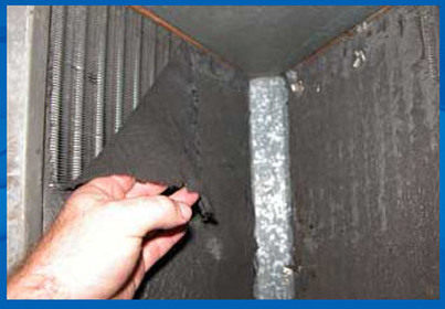 Clogged Evaporator Coil